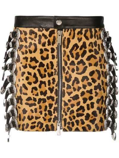 Shop Dsquared2 Leopard In Black