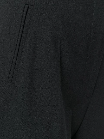 Shop Jacquemus Cropped Trousers - Black