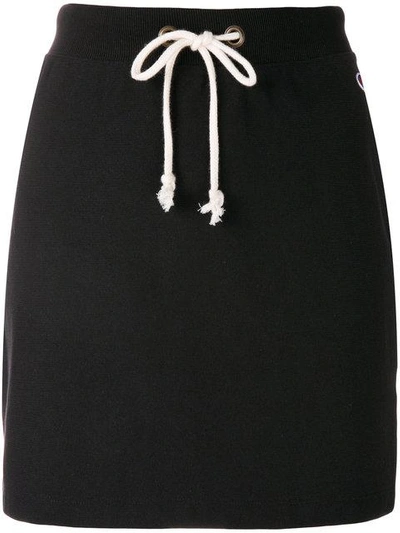 Shop Champion Drawstring Waist Mini Skirt