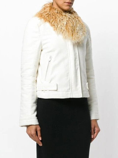 Shop Zoë Jordan Kari Jacket In White