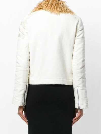 Shop Zoë Jordan Kari Jacket In White