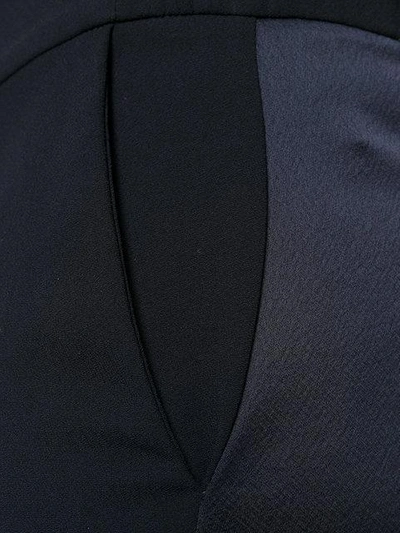 P.a.r.o.s.h Cropped Slim Fit Trousers In Blue