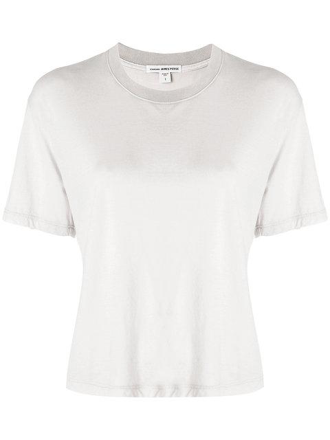 James Perse Relaxed Sleeve Tee In Neutrals | ModeSens