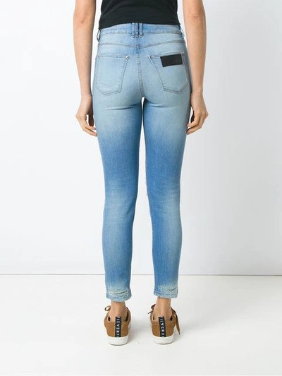 Shop Amapô Skinny Jeans In Blue