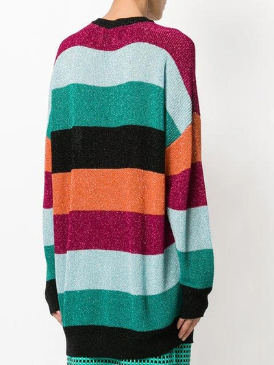 Shop Laneus Striped Sweater Dress