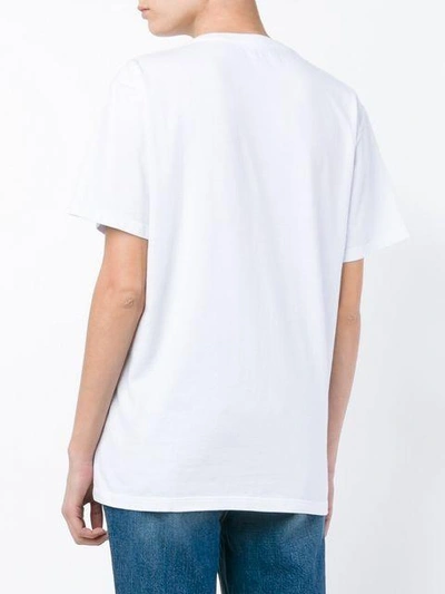 Shop Holiday White Logo Cotton T Shirt