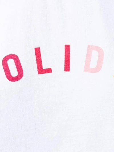 Shop Holiday White Logo Cotton T Shirt