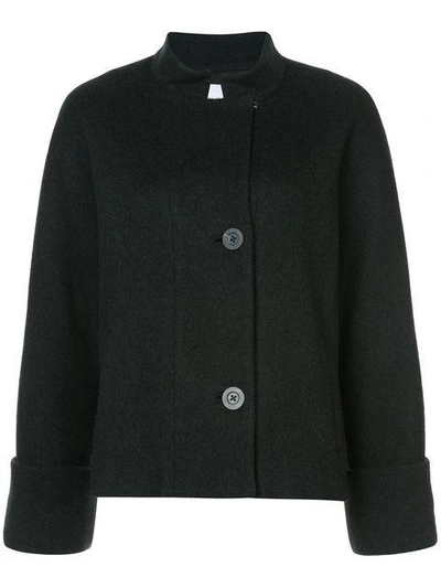 Shop Kimora Lee Simmons Short Peacoat In Black