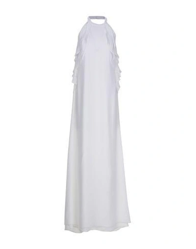 Shop Alessandro Dell'acqua Long Dress In White
