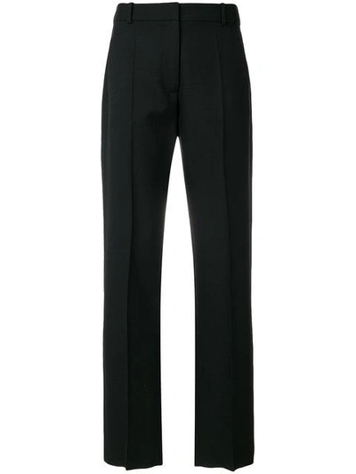 Victoria Beckham Tailored Straight Leg Trousers In Black