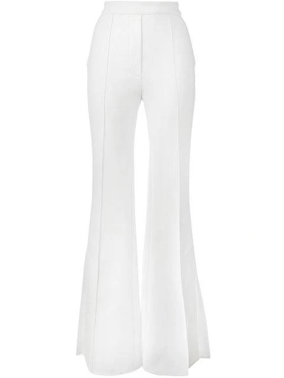 Shop Ellery Orlanda Piped Flared Pants In White