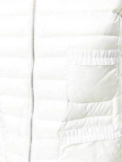 Shop Moncler Zip In White