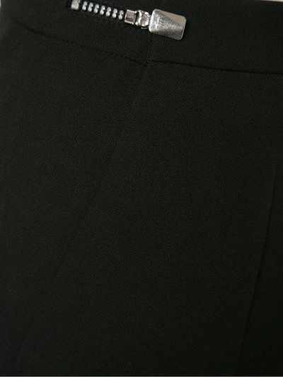 Shop Maison Margiela Zip Waist Trousers In Black