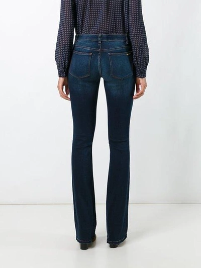 Shop Michael Michael Kors 'izzy' Bootcut Jeans In Blue