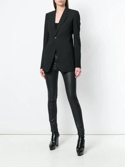 Shop Rick Owens Classic Blazer