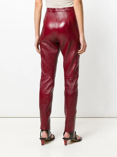 Shop 3.1 Phillip Lim High Waisted Skinny In Red