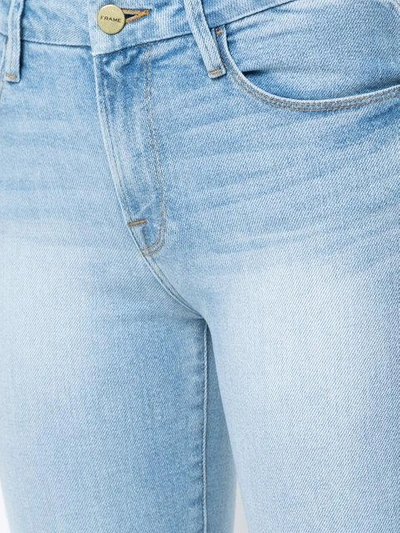 cropped bootcut jeans