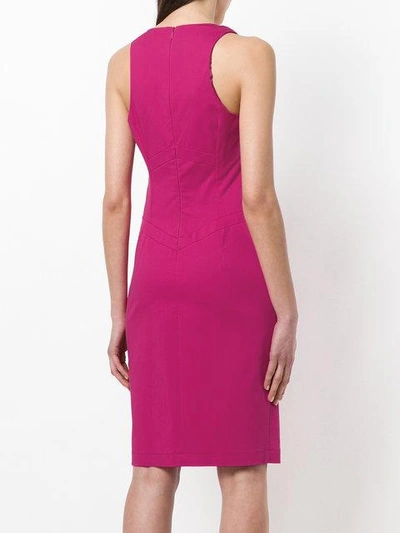 Shop Pinko Sleeveless Fitted Dress