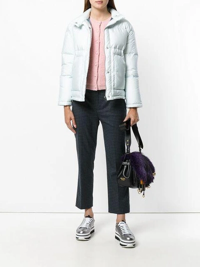 Shop Prada Short Padded Jacket