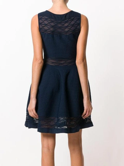 Shop Antonino Valenti Textured-knit Dress
