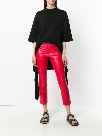 Shop Theory Classic Skinny Trousers - Red