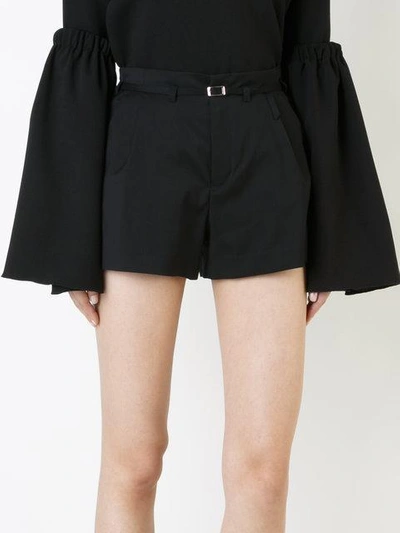 Shop Guild Prime Front Pleat Shorts - Black