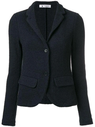 Shop Barena Venezia Knitted Fitted Jacket