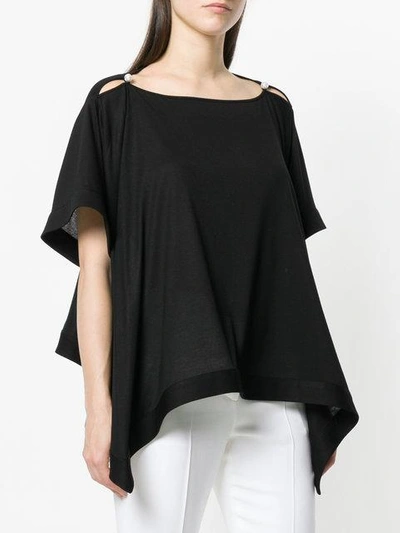 Givenchy Draped Hem T