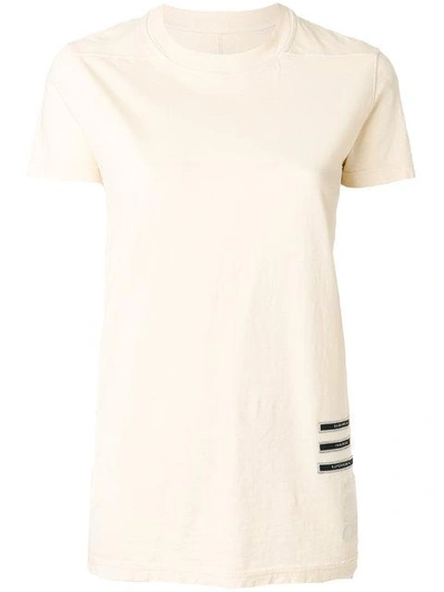 Shop Rick Owens Drkshdw Human Patches T-shirt - Neutrals In Nude & Neutrals