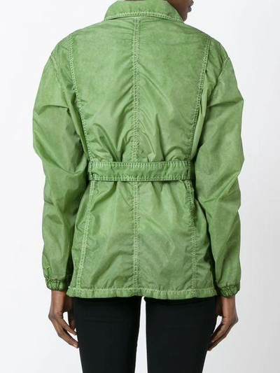 Shop Tomas Maier Waterproof Jacket In Green