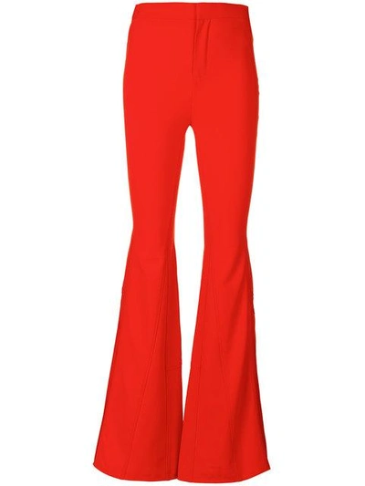 Shop Givenchy Flared Trousers