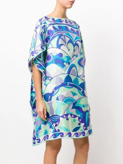 Shop Emilio Pucci Printed Kaftan Dress