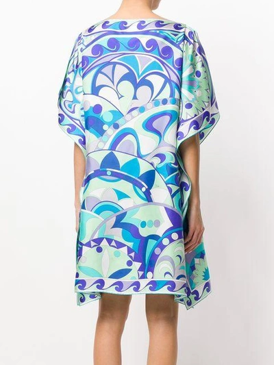 Shop Emilio Pucci Printed Kaftan Dress