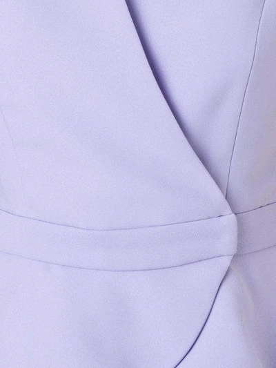 Shop Carven Wrap Detail Sleeveless Shirt In Pink