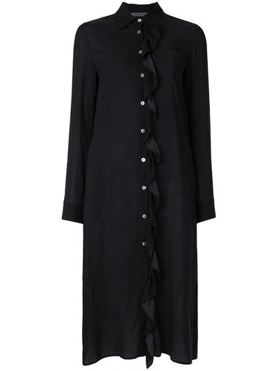 Shop Simonetta Ravizza Agata Shirt Dress In Black