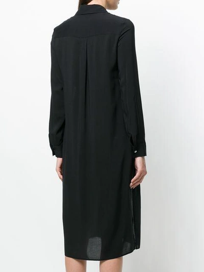 Shop Simonetta Ravizza Agata Shirt Dress In Black