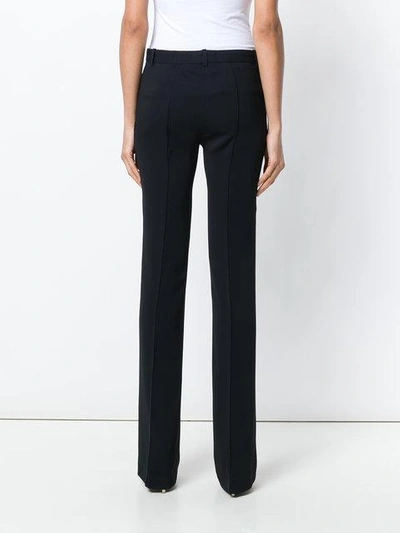 Shop Versace Tailored Classic Trousers - Black
