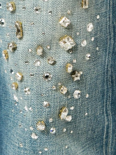 Shop Tu Es Mon Tresor Bijoux Stardust Jeans In Blue