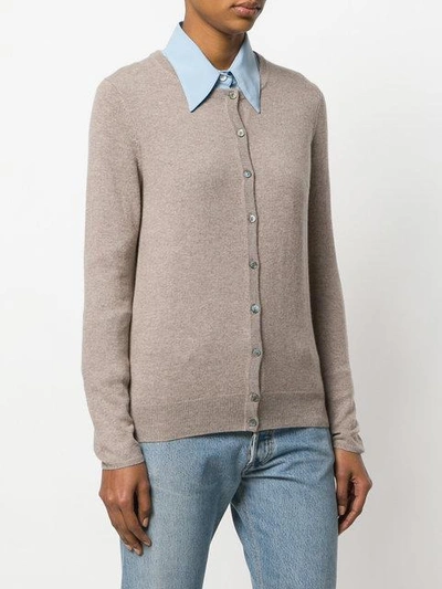 Shop N•peal Cashmere Round Neck Cardiganr