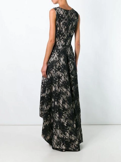 Alice And Olivia V Neck High Low Dress