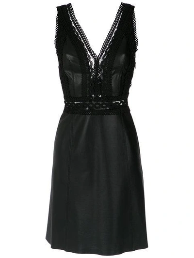 Shop Nk V-neck Dress In Black