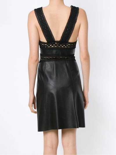 Shop Nk V-neck Dress In Black