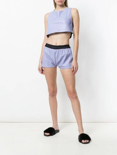 perforated shorts