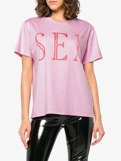Shop Ashley Williams Pink Sex T