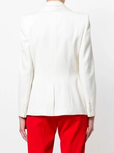 Shop Alexander Mcqueen Double Layered Blazer