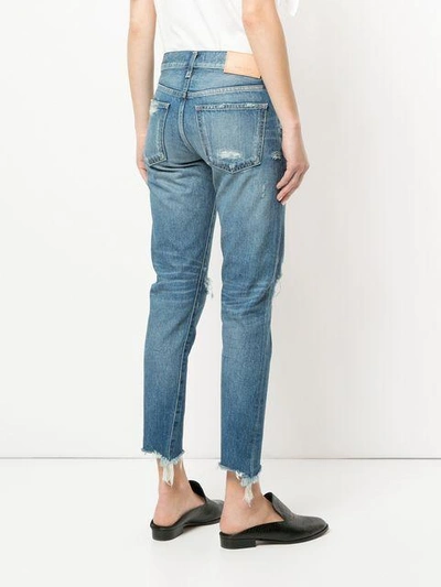 Shop Moussy Vintage Garnet Skinny Jeans - Blue