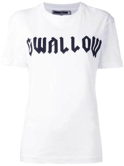 Shop Mcq By Alexander Mcqueen Mcq Alexander Mcqueen Swallow T-shirt - White