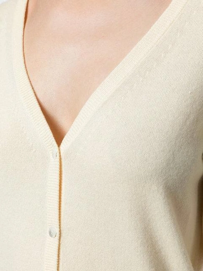 cashmere V-neck cardigan