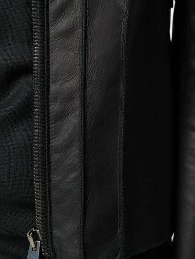 Shop Simona Tagliaferri Zipped Jacket In Black