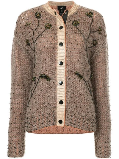 Shop Lalo Beaded Knit Cardigan